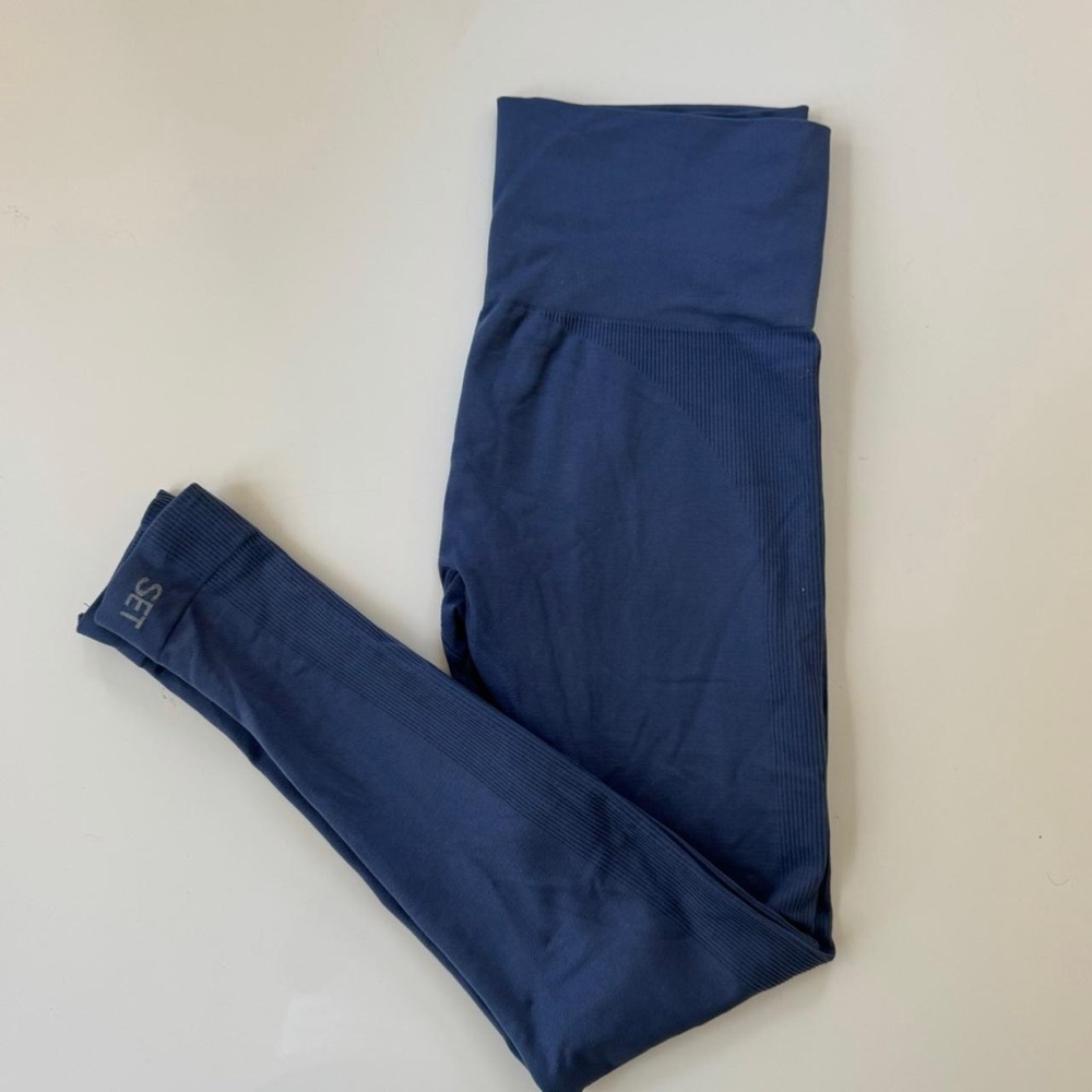 SET Active Kids Navy Seamless Leggings